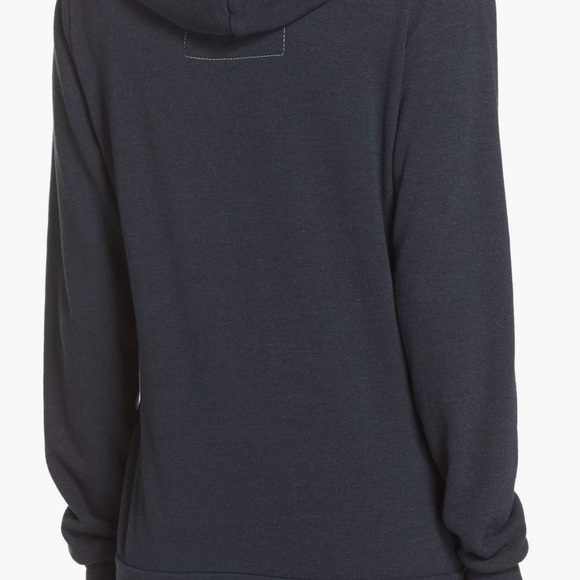 Aviator Nation Women's Hoodie 5 stripe hoodie. Size s. Charcoal gray. - Picture 5 of 8